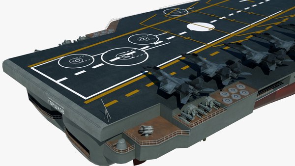 3D large aircraft carrier admiral - TurboSquid 1299501