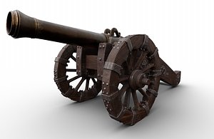 Old Cannon 3D