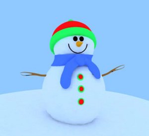 Snowman for 3DS Max