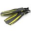 oceanic viper fins yellow 3d model