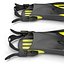 oceanic viper fins yellow 3d model