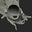 oceanic viper fins yellow 3d model