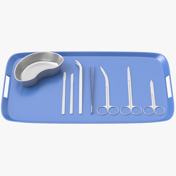 3D surgery tools set