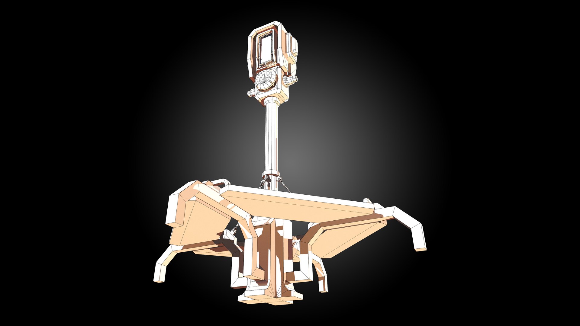 3D Radio Point - TurboSquid 1556033