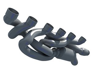 exhaust manifolds 3D model