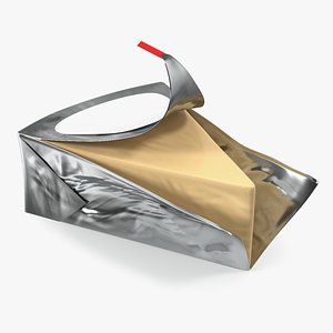 3D model Aluminum Foil Tray VR / AR / low-poly