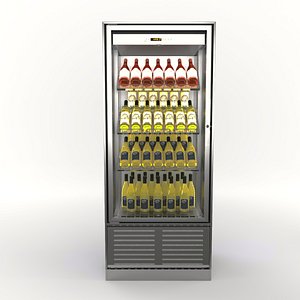 3D wine cabinet enofrigo enogalax