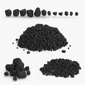 Anthracite Coal 3D