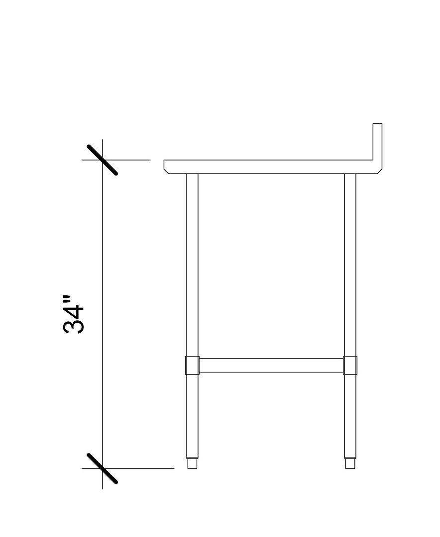 steel table 3d model