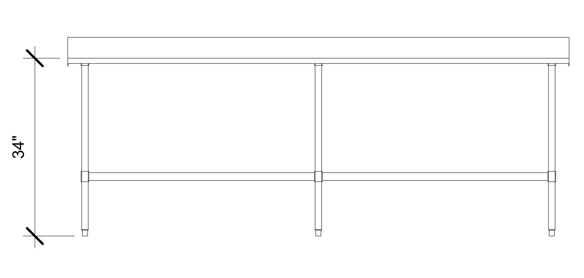 steel table 3d model