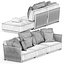 VULCANO OUTDOOR SOFA