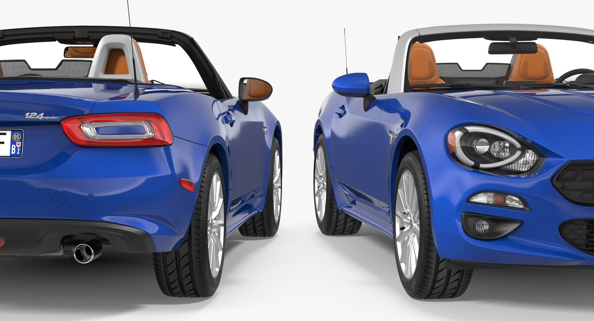 3d Model Fiat 124 Spider 2017