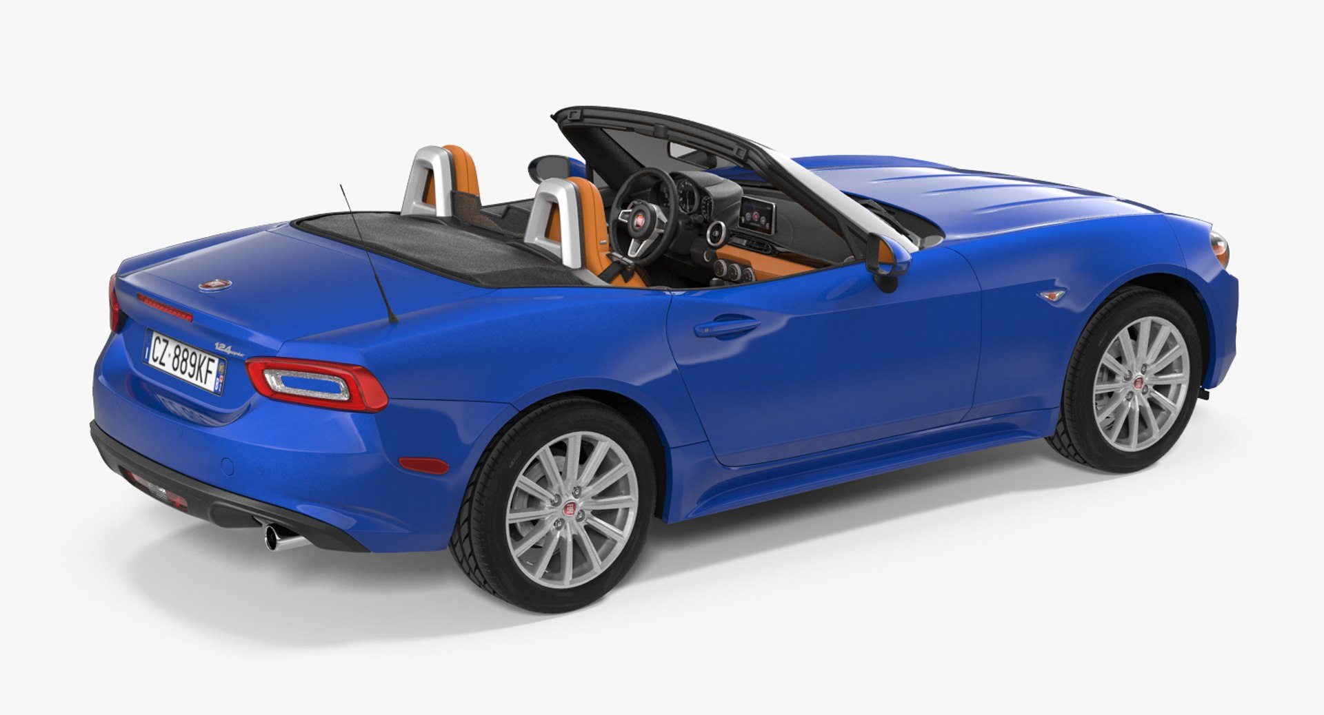 3d Model Fiat 124 Spider 2017