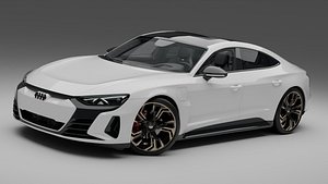 Audi e-tron GT 2022 3D model