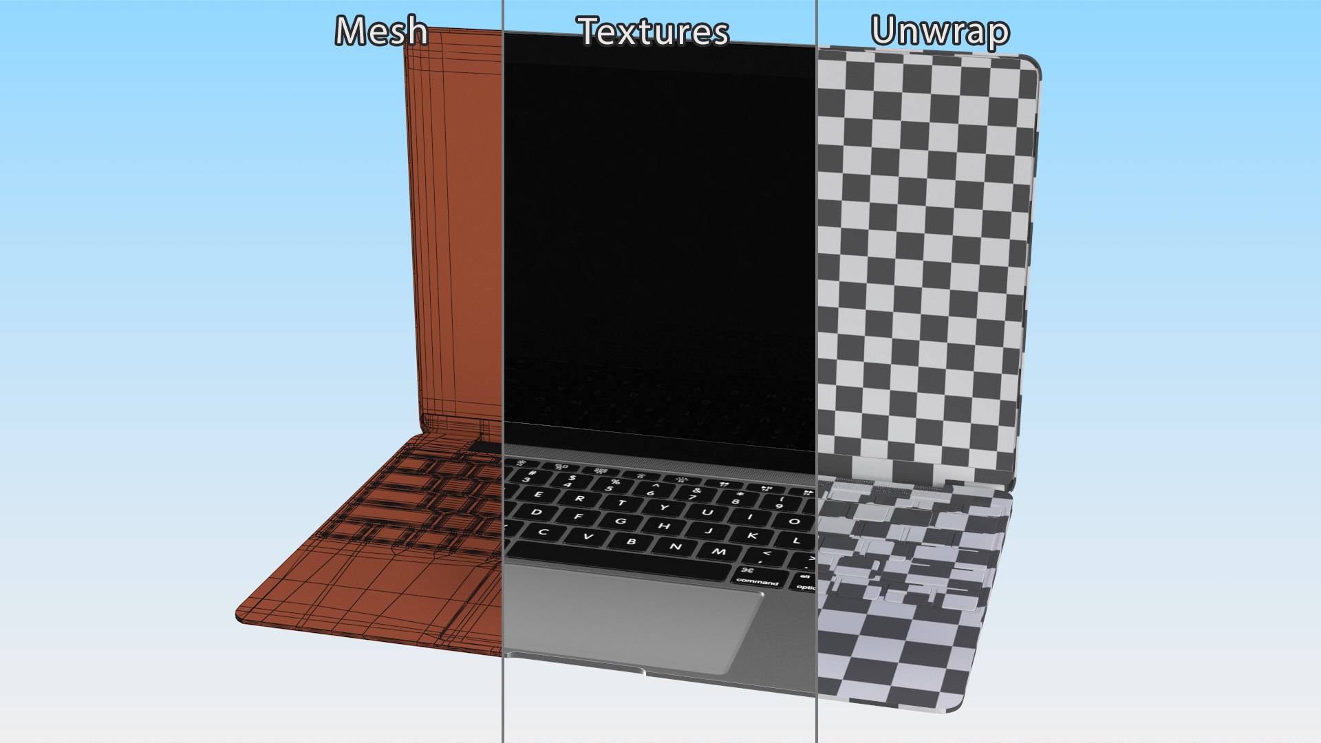 Modern Laptop Model - TurboSquid 2248499