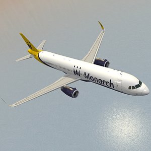 max sharkleted a321neo monarch airlines