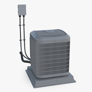 Central Air Conditioner Two-stage 3D model