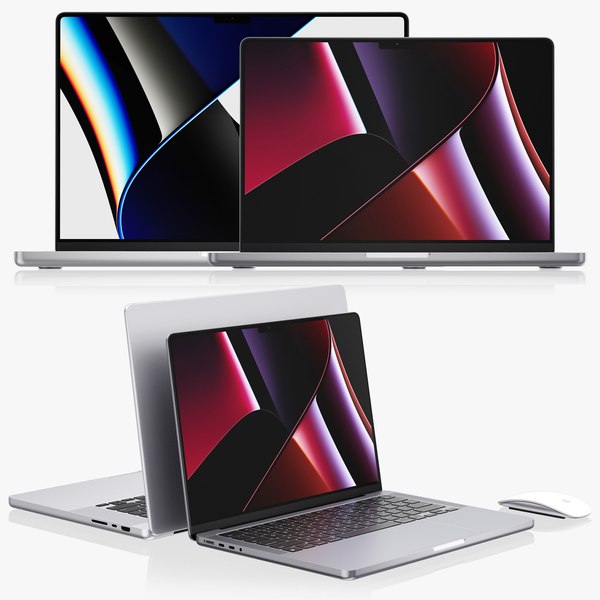 Apple MacBook Pro 14-inch and 16-inch 2021 3D model