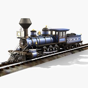 prr 2-8-0 locomotives steam 3ds