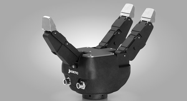 modelo 3d Pinza robótica Robotiq de tres dedos - TurboSquid 1455830