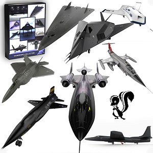 Skunk Works Collection - 8 Aircraft