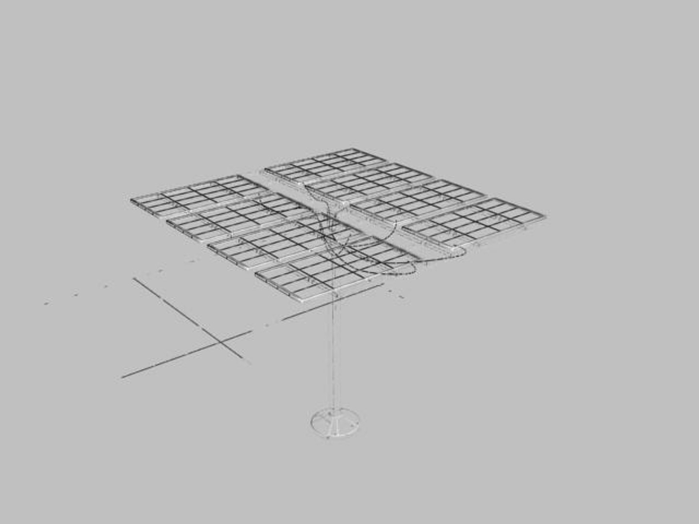 3d Model Of Solar Panel