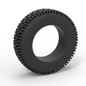Diecast offroad tire 71 Scale 1 to 25 model