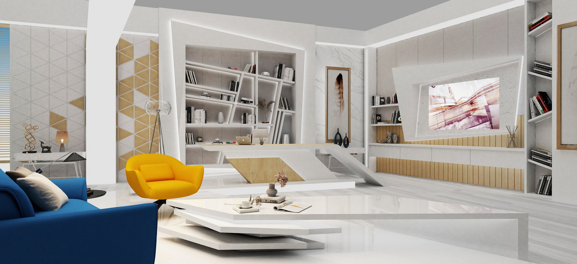 3D Model Tv Set Studio - TurboSquid 1998408