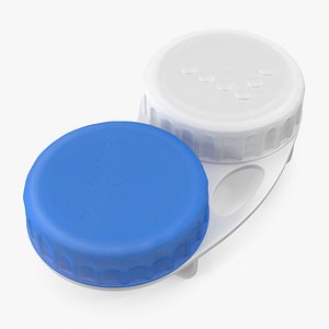 Bausch and Lomb Contact Lens Case 3D