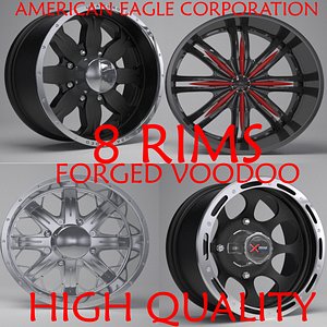 USA Forged And Voodoo Rims Collection