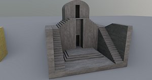 Miniature 3D Printing Structure Type-5 3D model