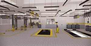 Car Repair Service-A2 3D