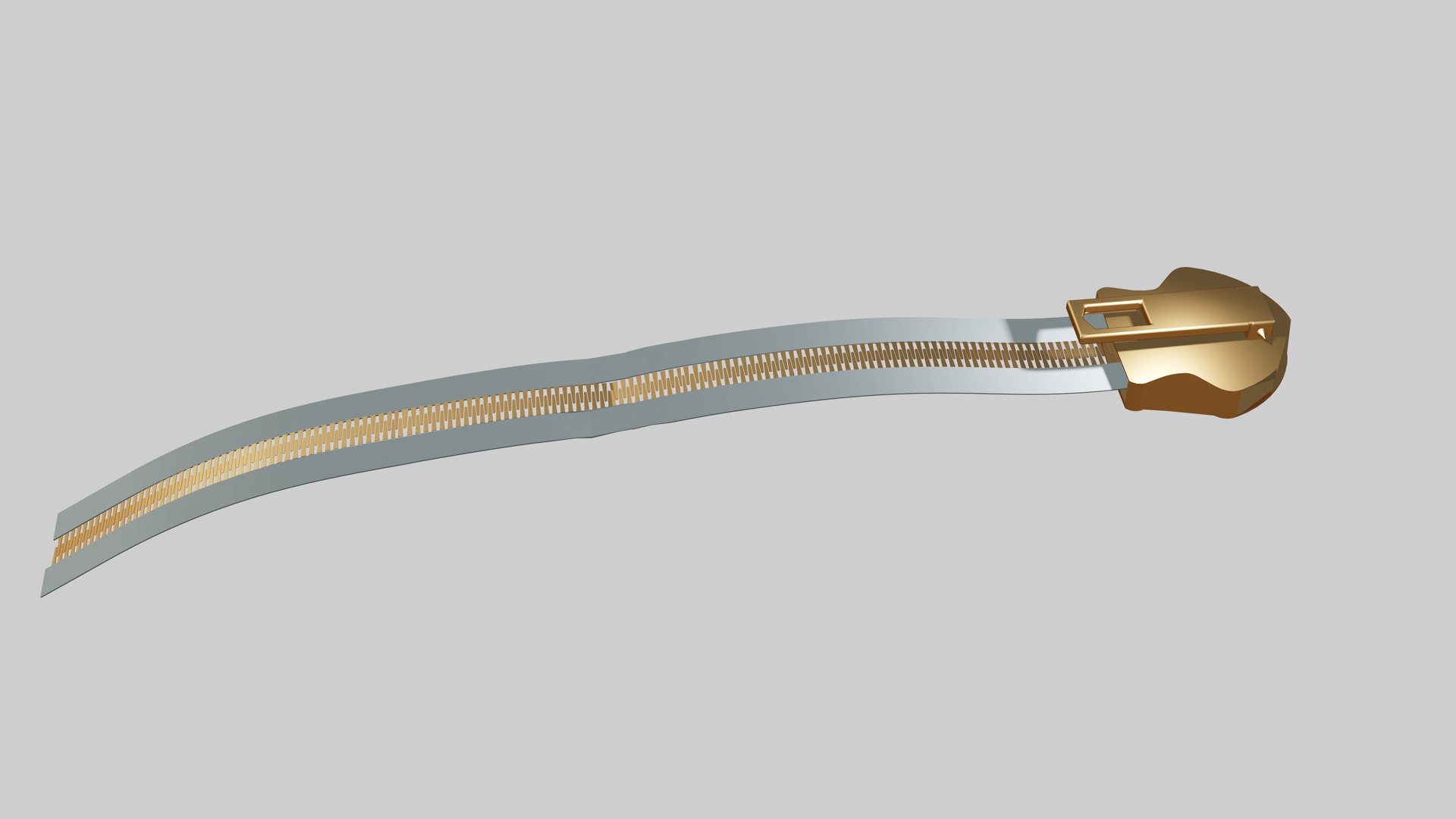 3D Model Clothes Zipper - TurboSquid 1635943