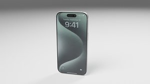 3D SmartPhone apple 15 model