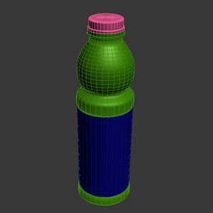 3d model bottle