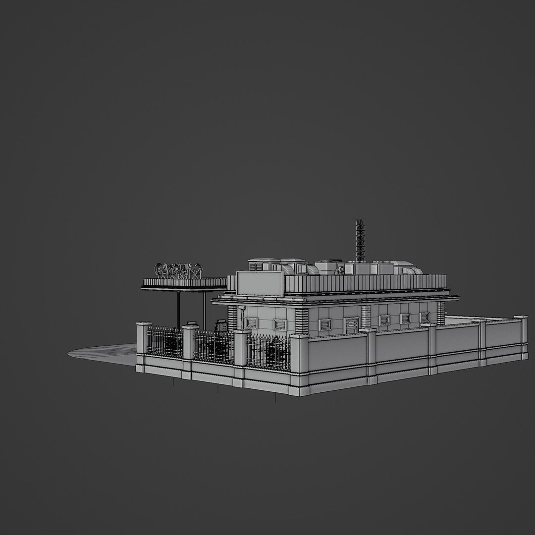 3D URBAN OLD BUILDING HORROR 11 - TurboSquid 2220609