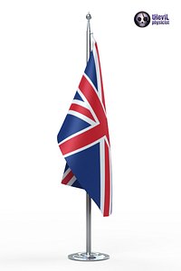 flag rope 3d model