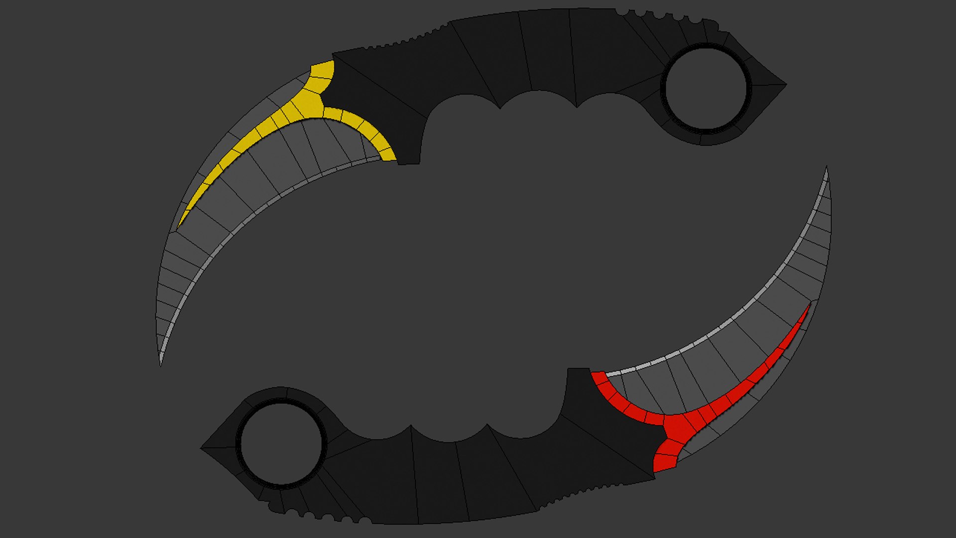 3d Karambit Knife Model - Turbosquid 1681842