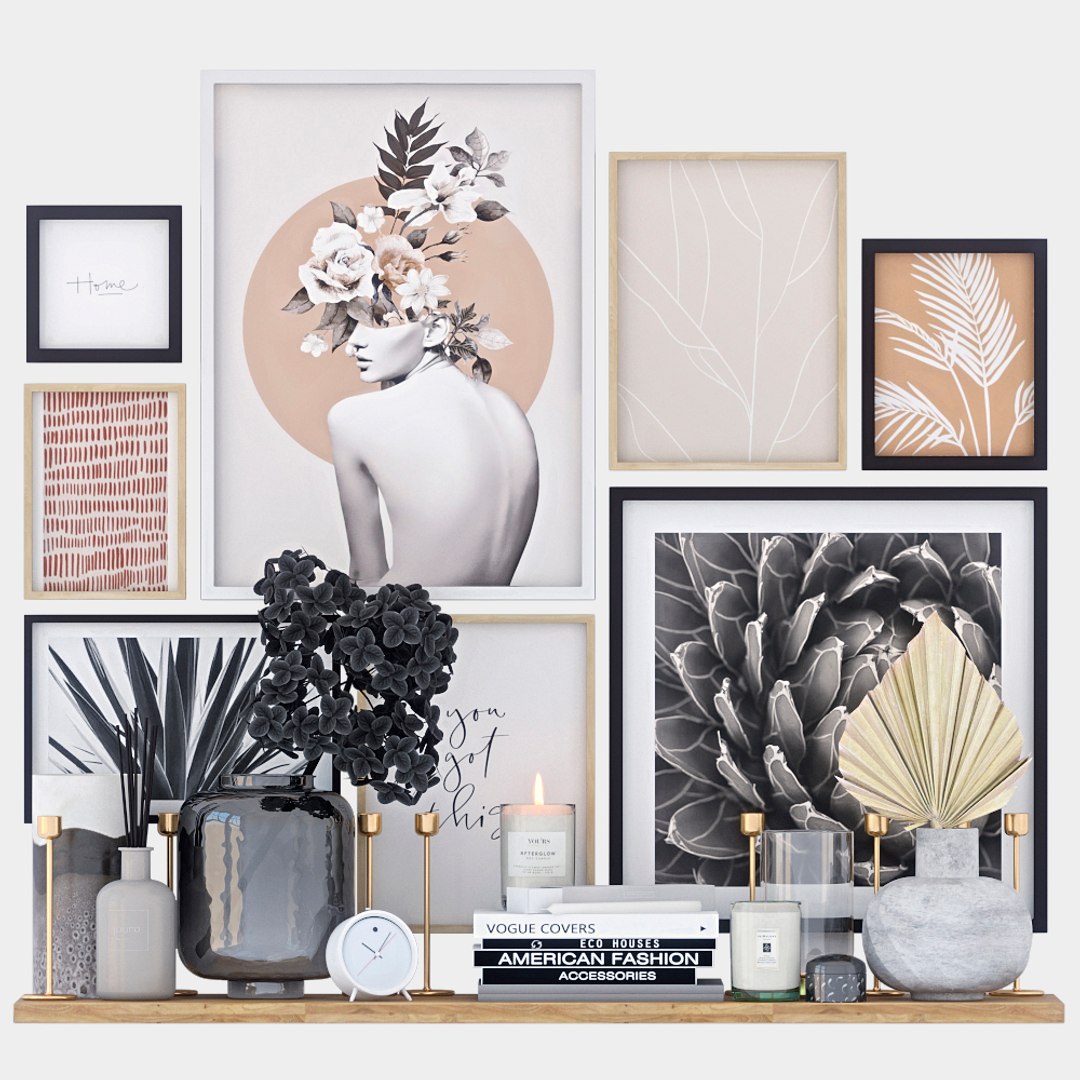 3D poster set - TurboSquid 1643910