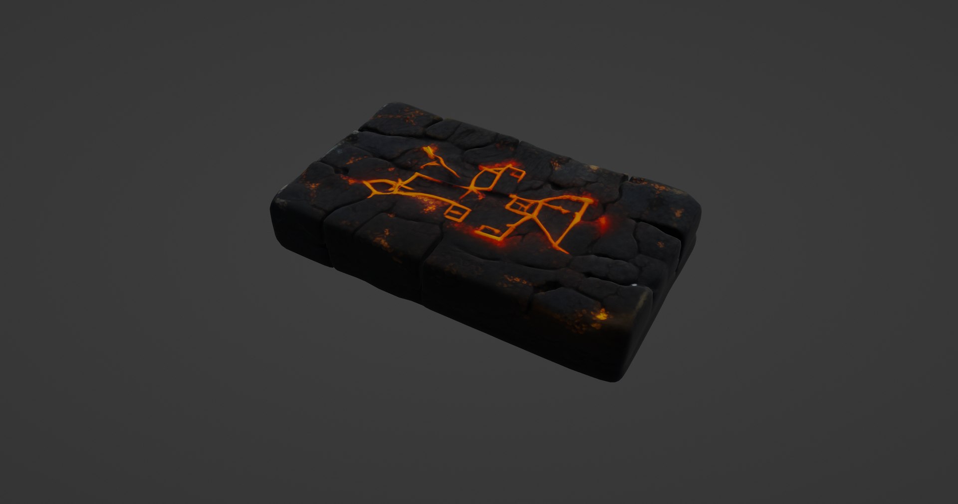 Ancient Rune-Engraved Stone Tablet 3D - TurboSquid 2377051