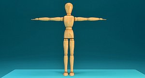 Wooden Character