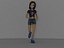 cartoon girl