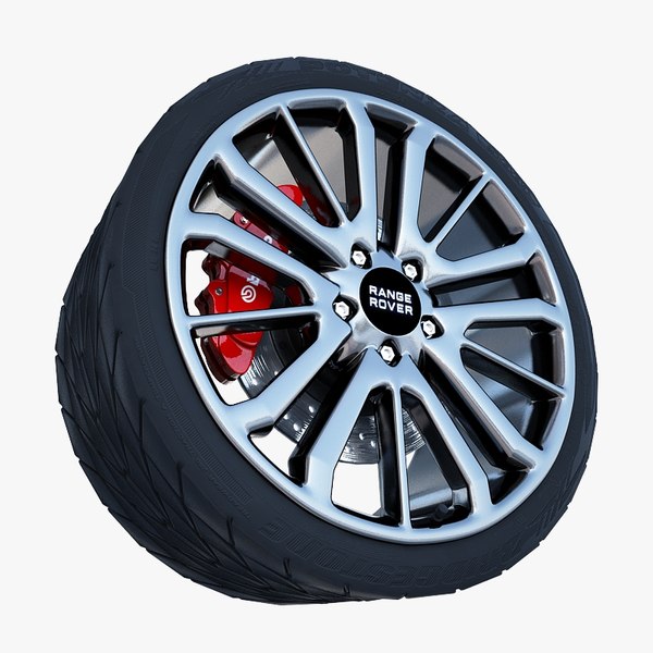 modelo 3d Range Rover Sport Wheel - TurboSquid 805244