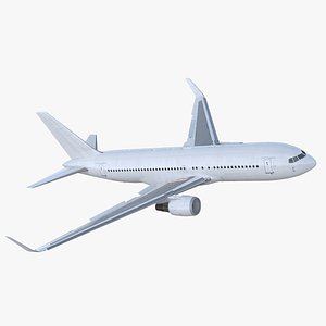 Boeing 767-200ER Generic Rigged 3D Model