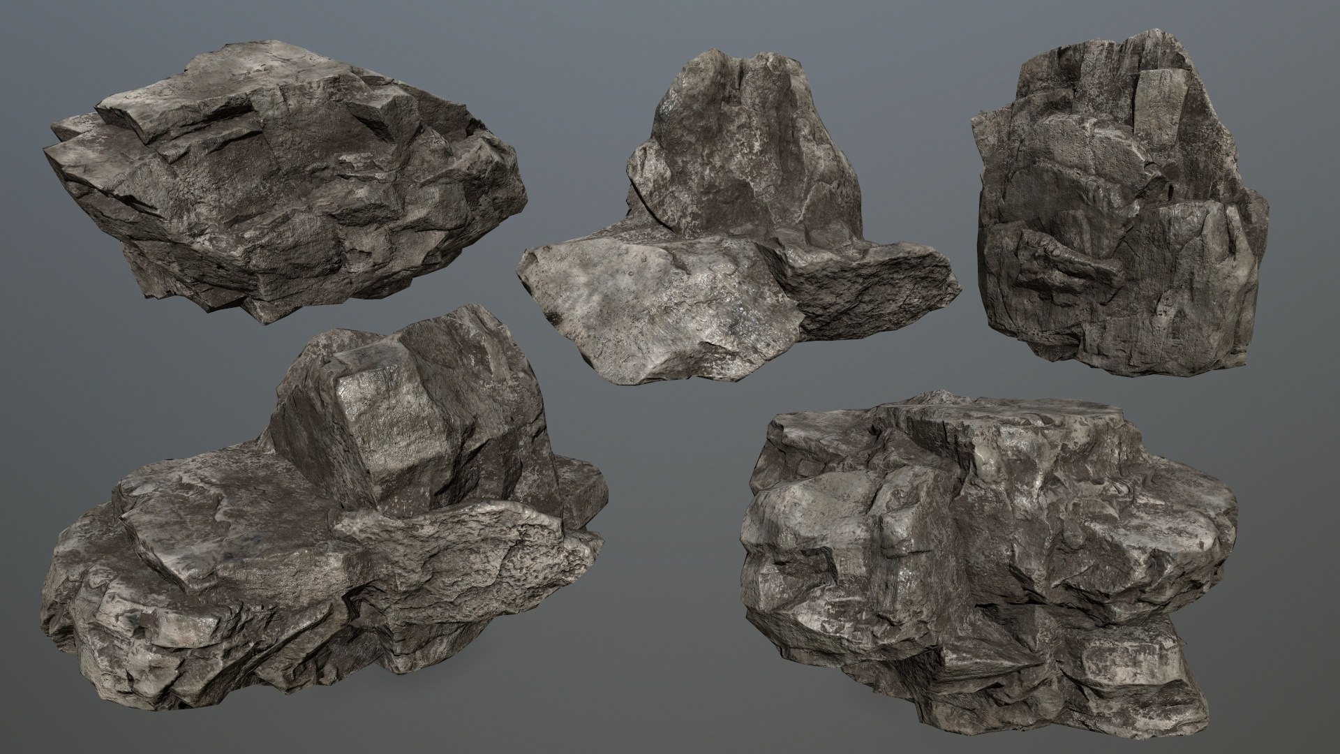 Rock 1 3D Model - TurboSquid 1430665