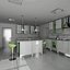 3d kitchen interior house model