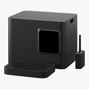 3D Pet Litter Tray model