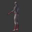 Cartoon Super Hero - Ninja Character - Low Poly