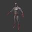 Cartoon Super Hero - Ninja Character - Low Poly