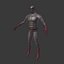 Cartoon Super Hero - Ninja Character - Low Poly